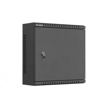 LANBERG WAT1-3414-00B Armadio di installazione a parete TPR 10 con pannello in rete 340x340x140 mm nero
