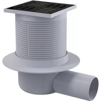 DEANTE KOS_N01C griglia di scarico a punto in acciaio inox 150x150 mm