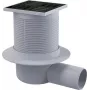 DEANTE KOS_N01C griglia di scarico a punto in acciaio inox 150x150 mm