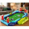 LEAN TOYS gioco 2-in-1 calcio balilla e air hockey per 2 giocatori