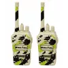 LEAN TOYS Walkie-Talkie militari USB portata 200M khaki 2 pz.