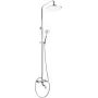 DEANTE NAC_01QT Miscelatore vasca a parete con set doccia, cromato