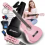 SUPRIMO JRC SET PK Chitarra classica 1/4 rosa con accessori