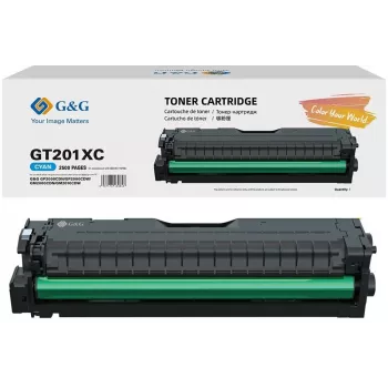 G&G toner XL GT201XCEV per G&G P2000CDW/P2010CDW ciano
