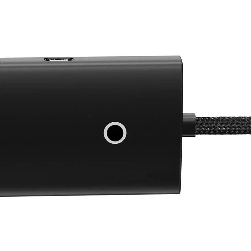 Baseus Lite Series hub USB 3.0 4 porte - 5Gbps, bus-powered, nero (WKQX030101)