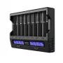 XTAR VC8S USB-C SET Caricabatterie, 3,7V/1,2V