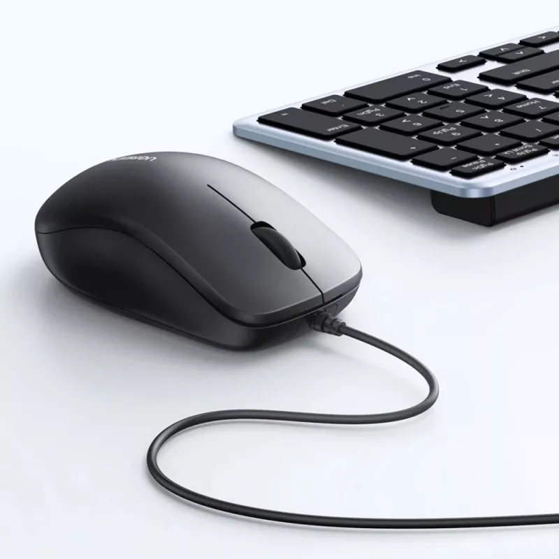 Mouse ottico con filo UGREEN 1200 DPI - nero