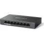 Switch Mercusys MS108GP 8 porte Gigabit Desktop PoE+, budget 123W, Plug & Play