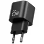 USAMS caricabatterie rapido USB-C 25W GaN - bianco