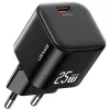 USAMS caricabatterie rapido USB-C 25W GaN - bianco