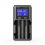 Caricabatterie XTAR VX2 PRO KT Li-ion/LiFePO4/Ni-MH 18650