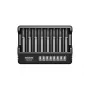 XTAR MX8 USB-C Caricabatterie Li-ion/Ni-MH, 3,7V/1,5V/1,2V