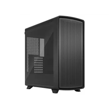Fractal Design Summit Blackout TG Light Tint case PC mid-tower - antracite-nero con frontale in vero legno di noce, pannello laterale in vetro temperato fumé, 2x ventole Aspect 14 PWM