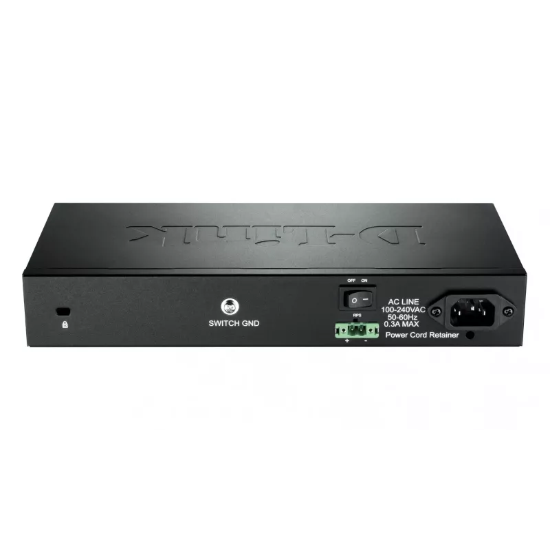 D-Link DGS-1210-10/ME/E switch smart managed, 8x Gigabit Ethernet, 2x SFP, montaggio a rack