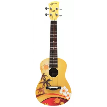 Moana M-100 Palm Trees ukulele da concerto