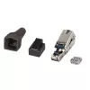 Techly 101911 RJ45 Cat6a 10G Connettore modulare senza attrezzi, STP