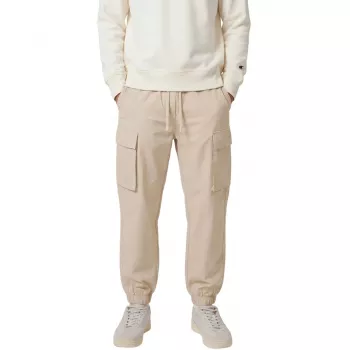Champion Pantaloni cargo in tessuto uomo beige 221867 MS041 taglia L