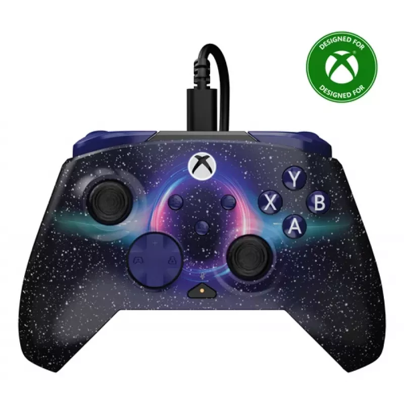 Turtle Beach Rematch Advanced controller cablato per Xbox e PC, Dark Cosmos (TBC-2404-05)