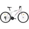 BIKE CITY MILANO 26 Bici da città donna bianco/rosa 6 marce Shimano