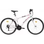 BIKE CITY MILANO 26 Bici da città donna bianco/rosa 6 marce Shimano