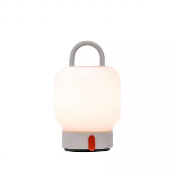 KOODUU lampada da tavolo ricaricabile LOOME bianca