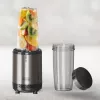 BLACK+DECKER ES9120160B frullatore personale 1000W con 2x 600ml bottiglie Tritan e tappi da viaggio