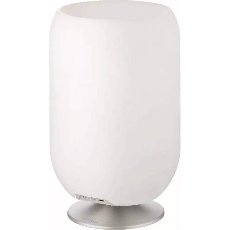 KOODUU lampada LED con altoparlante e raffreddatore Atmos argento
