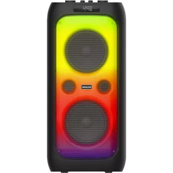 SENCOR Partycon WAVE altoparlante party portatile 100W con TWS, IPX4, LED e ingresso microfono
