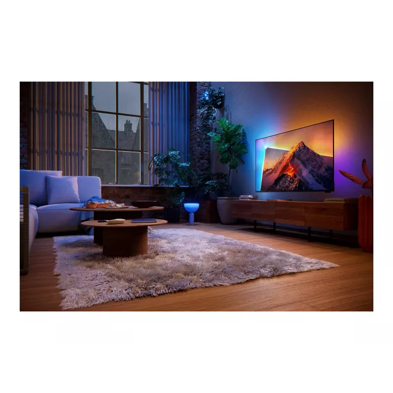 Philips 43PQS8611/12 Smart TV QLED 4K 43 pollici, TITAN OS, Ambilight
