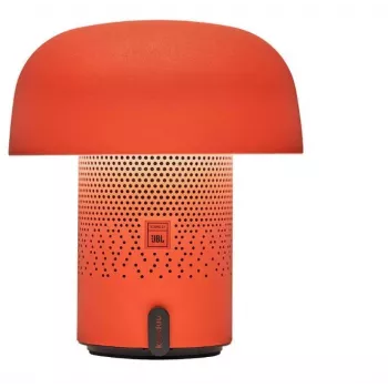 KOODUU Sensa Play altoparlante Bluetooth portatile con lampada RGB LED dimmerabile, protezione da schizzi IPX4, accoppiamento TWS, USB-C, arancione