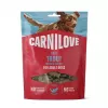 CARNILOVE Snack morbido per cani con trota e aneto 200 g – premietti da addestramento senza cereali per tutte le razze