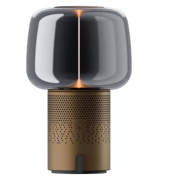 KOODUU Serena Play lampada LED portatile con altoparlante Bluetooth Marrone