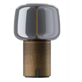 KOODUU Serena Play lampada LED portatile con altoparlante Bluetooth Marrone