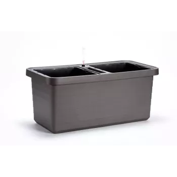 URBALIVE BERBERIS DUO fioriera ad autoirrigazione 78 x 39 cm grigio
