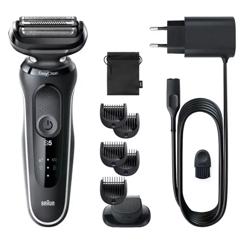 BRAUN rasoio Series 5 51-W1500s rasoio wet & dry nero