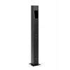 ModuREX Core Pro Rail MX-CR-PRO-RAIL supporto per colonnina di ricarica con guida DIN, nero