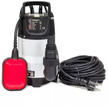 Pompa sommersa per acque sporche NAC 400W SPE40D-L con interruttore a galleggiante, 7500 L/h, prevalenza 5 m