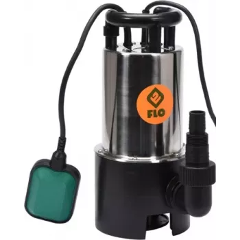 Flo 79792 pompa autoadescante per acque di superficie 1100 W, 3800 L/h, prevalenza 45 m, altezza di aspirazione 8 m, ghisa
