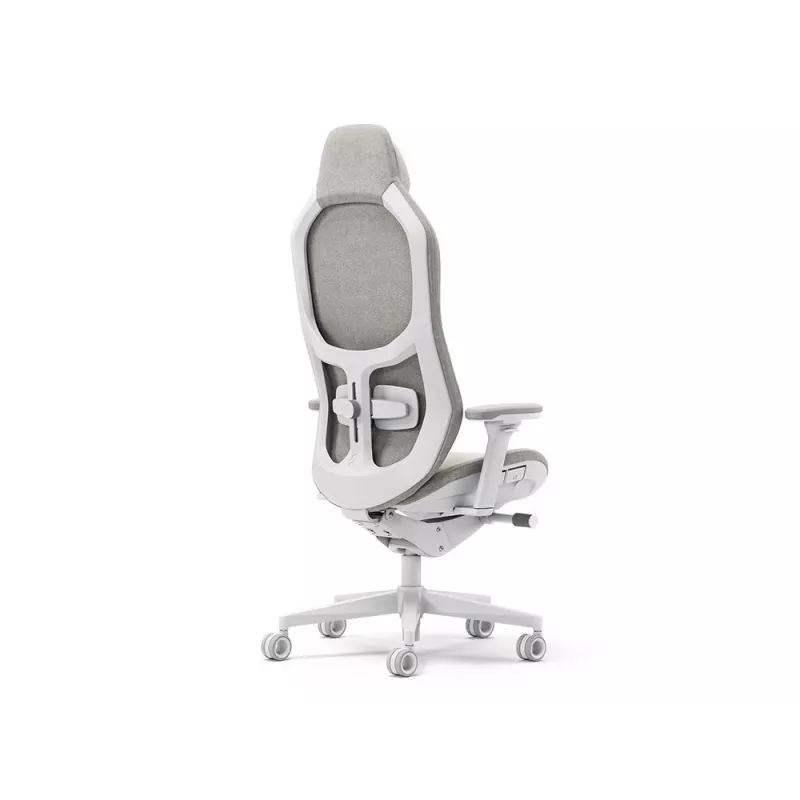 Fractal Design Refine 2 Fabric Light Sedia da gaming, grigio chiaro/bianco