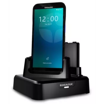 Datalogic Single Slot Dock stazione di ricarica/dati Ethernet+USB C con batteria di ricambio - richiede