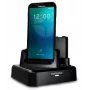 Datalogic Single Slot Dock stazione di ricarica/dati Ethernet+USB C con batteria di ricambio - richiede