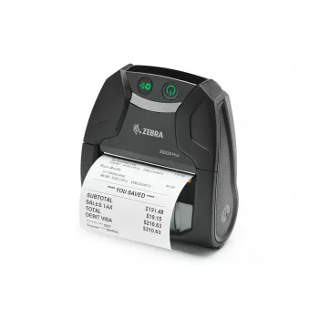 Zebra stampante DT ZQ320 Plus_ 802.11AC & BT 4.X senza sensore etichette per uso esterno inglese