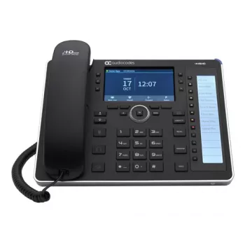 AudioCodes 445HD - telefono VoIP con display del numero/chiamata in attesa