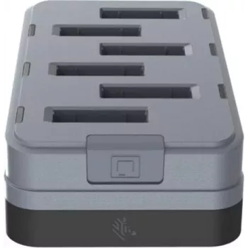 Zebra WS301 caricabatterie di ricambio a 6 slot per caricare 6 batterie. Paese - USB Type-C