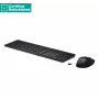 RENEW GOLD HP 655 set tastiera e mouse wireless, resistente agli schizzi - nero - inglese US