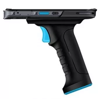 Unitech EA520 impugnatura a pistola per senza custodia protettiva. Compatibile con ricarica Pogo-Pin