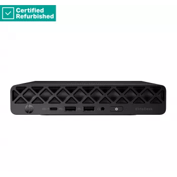 RENEW SILVER HP EliteDesk 8 G1i Mini - Ultra 9-285, 64GB, 1TB SSD, mouse USB, Win 11 Home, 1 anno