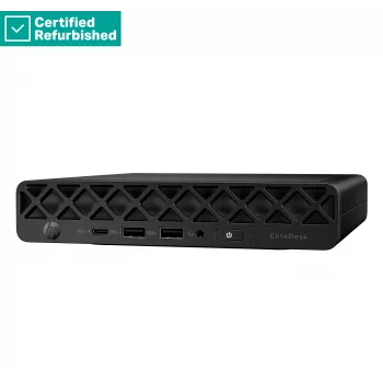 RENEW SILVER HP EliteDesk 8 G1i Mini - Ultra 9-285, 64GB, 1TB SSD, mouse USB, Win 11 Home, 1 anno