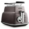 De'Longhi Scultura CTZ2103BG tostapane 2 fette, 900 W, Champagnergold