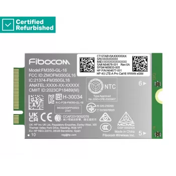 RENEW GOLD HP 4G LTE modem m.2 WWAN Cat 16 L860-GL-16 Mobile Broadband Cellular (compatibile con EliteBook 630 640 645 660 830 840 860 1040 G11, x360 G11, ProBook 440 460 465 G11, ZBook Firefly Fury Power 14 16 G11 G11A con WWAN)